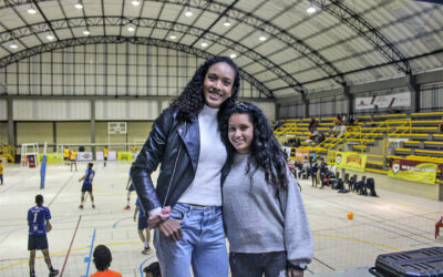 Yeisy Soto, la cartagenera que juega la Champions League de voleibol nos visitó